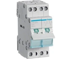 „Hager“ modulinis jungiklis 1-0-2 25A 2P (SFB225)