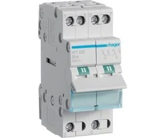 „Hager“ modulinis jungiklis I-0-II 25A 2P (SFT225)
