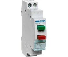 Hager Dvigubo mygtuko jungiklis 16A 2Green- red (SVN371)