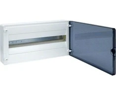 Hager Polo Hager Modulio perjungiklis Golf 1 x 22 paviršiaus IP40 skaidrios durys (VS122TD)