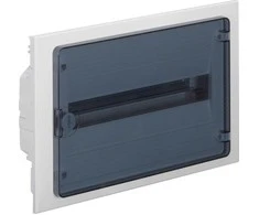 Hager Polo Hager GOLF 1x18 modulinis skirstomasis skydas IP40 permatomos durys - VF118TD