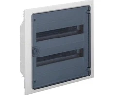 Hager Polo Hager GOLF 2x18 modulinis skirstomasis skydas IP40 permatomos durys - VF218TD