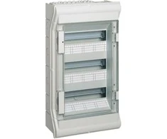 Hager Polo VE312L Moduliniai skirstomieji įrenginiai 3x12 paviršiuje montuojami IP65 Vector VE312L
