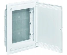 Hager Polo VF318PZF Multimedijos modulinis skirstomasis skydas 3x18, įleidžiamas su montavimo plokšte Golf VF318PZF