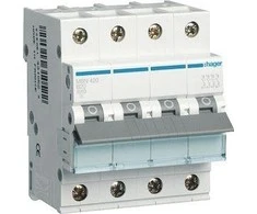 Hager Polo Hager Jungiklis 4P B 20A 6kA AC (MBN420E)