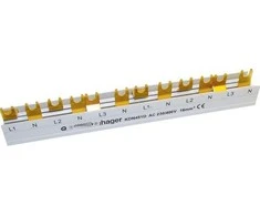 Hager ŠILDYMO BĖGNELIS MATOMAS 2P 16MM2, DĖL RCC.2P 12M
