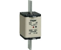 Hager NH2 saugiklis įdėklas 355A 500V gG (LNH2355MK)