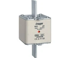 Hager NH3 saugiklis įdėklas 630A 500V gG (LNH3630M)