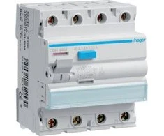 Hager Polo Hager Diferencinis srovės perjungiklis 4P 40A 0,03A A- HI tipo (CDH440J)