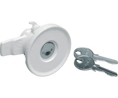 Hager Cilindro užraktas Nr. 1242E IP44 korpuse (FZ597N)