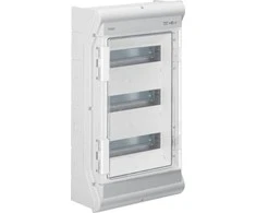 Hager Polo Hager 3x12 modulio skirstomojo skydo paviršius IP65 Vektorius VE312PN