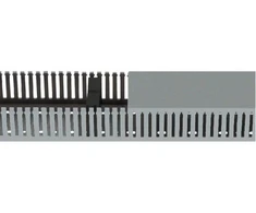 Hager Polo DNG2002007030B tehaselito šukuotas kanalas DNG 20x20mm PVC pilkas DNG2002007030B /2m/