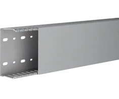 Hager Polo DNG5010007030B tehaselito šukuotas kanalas DNG 50x100mm PVC pilkas DNG5010007030B /2m/