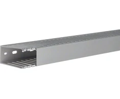 Hager Polo DNG7503707030B tehalit Šukų kanalas DNG 75x37mm PVC pilkas DNG7503707030B /2m/