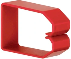 Hager Tehalit HNG KABELIO spaustukas 75X50MM RAUDONAS