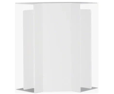 Hager Polo LF6019049016 tehaselit.LF Vidinis kampas, 60x190 mm, baltas LF6019049016