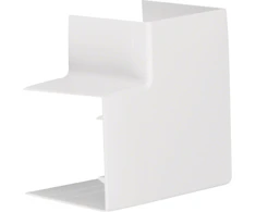 Hager Polo LFF6006059016 tehaselit.LF/LFF Plokščias kampas 60x60mm, baltas LFF6006059016