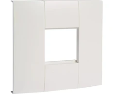 Hager Polo LFF71H1109016 tehaselit.LFF rėmelis sulankstomas 45x45mm, skirtas LFFxxx110, baltas LFF71H1109016