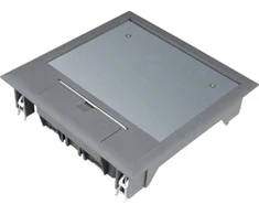 Hager Kabelių kanalas Atidengiamas dangtis VQ06 200x200 įdėklas 5mm plienas pilkas (VQ06057011)