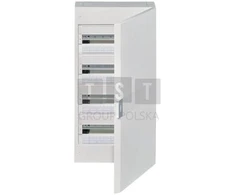 Hager Polo VB418PB Modulinis skirstomasis skydas 4x18 ant paviršiaus montuojamas IP40 baltos durys VEGA VB418PB