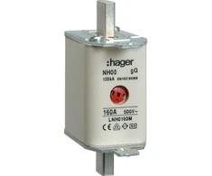 Hager NH00 saugiklis 160A 500V gG (LNH0160M)