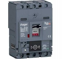 Hager Automatinis jungiklis 3P 160A 70kA h3+ P160 Energija HES160NC