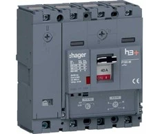 Hager Automatinis jungiklis 4P 40A 50kA h3+ P160 TM HMS041DC