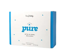 HAGI_SET Baby Pure veido ir kūno kremas 75 ml + kremas po vystyklais 75 ml + kūno ir plaukų gelis 250 ml + emolientas maudymuisi 150 ml (5904006381109)