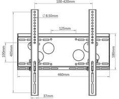 Hagor sieninis laikiklis WH 50 T-HD 32'' - 55''
