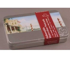 Hahnemühle 30 atvirukų Hahnegohle akvarele tapybai universalioje metalinėje dėžutėje