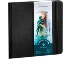 Hahnemühle Hahnemühle Watercolour Book 250g 100% Cotton 19,5x19,5cm 60 Pages
