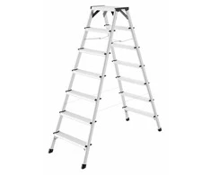 Hailo Kapnes divpusejas D60 StandardLine / aluminija / 2x7 pakapieni