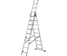 Hailo Hailo trijų dalių ProfiStep kombinuotos kopėčios 263 cm 7309-007