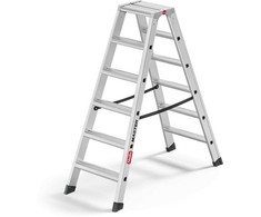 Hailo Hailo Master D100 2x6 Steps Double-Sided Stepladder