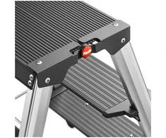 Hailo Hailo Master D70 2-3 Steps Double-Sided Folding Ladder