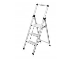 Hailo Sulankstomas laiptelinis suoliukas Selekta DK40 BasicLine | aliuminis | 3 pakopos