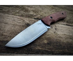 Haller Nóż LKW Mauler VG10 Damast Micarta