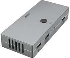Hama KVM jungiklis 3x HDMI, 3x USB-A, 2x USB 2.0 (B)