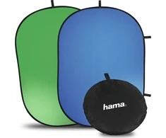 Hama sulankstomas fonas 2in1 150x200cm žalia/mėlyna