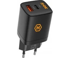Hammer 30W PD USB C tipo greito įkrovimo dvigubas sieninis įkroviklis