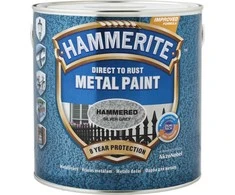 Metalo dažai HAMMERITE HAMMERED FINISH, sidabro sp., 750 ml
