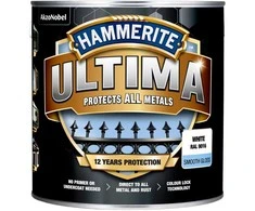 Emaliniai dažai HAMMERITE ULTIMA SMOOTH, blizgūs, baltos sp., 0,7 l