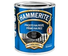 Hammerite Tiesiogiai nuo Rūdžių dažai metalui glotnus blizgus grafitas 0,7L