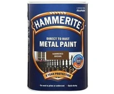 Metalo dažai HAMMERITE HAMMERED FINISH, rudos sp., 750 ml
