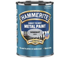 Hammerite Silkemat - pilka - 750 ml.