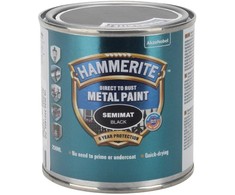 Hammerite Silkemat - Sort - 250 ml.
