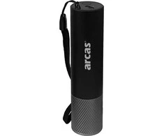 Rankinis žibintuvėlis 300lm, 3W, įkraunamas USB-C, juodas, ARCAS