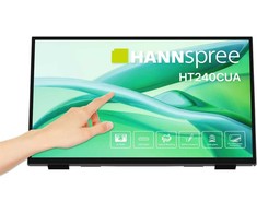 „Hannspree HT240CUA“ kompiuterio monitorius 60,5 cm (23,8 colio) 1920 x 1080 pikselių „Full HD“ LED lietimui jautrus ekranas, juodas