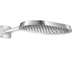 Hansgrohe AXOR ShowerSphere Dušo galvutė 370/220 1jet su dušo laikikliu, spalva: chromas (39748000)