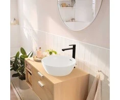 Hansgrohe Rebris S 240 CoolStart praustuvo maišytuvas su pop-up, matinis juodas